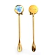 stainless steel gold stirring spoon